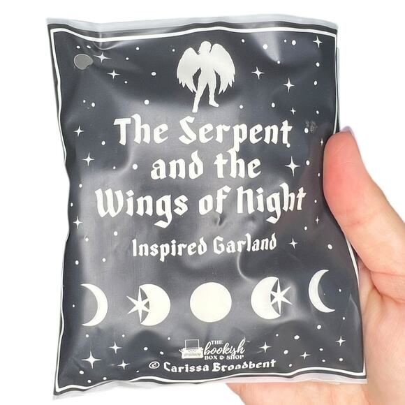 Bookish Box The Serpent and the Wings of Night Garland - December 2024 - Picture 2 of 11